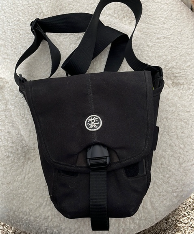 CRUMPLER メッセンジャーバッグ ブラック 美品 クランプラー CRUMPLER メッセンジャーバッグ ブラックS